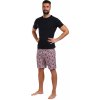 Pánské pyžamo Tommy Hilfiger UM0UM02319 0VK pánské pyžamo krátké vícebarevné