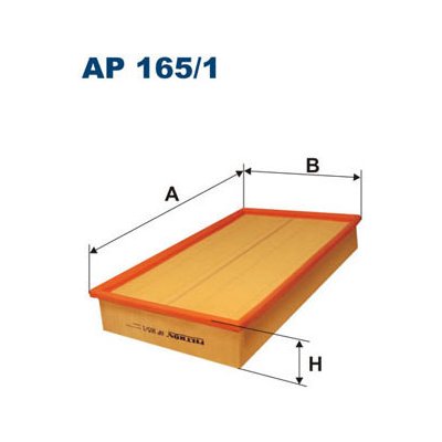 Vzduchový filtr FILTRON AP 165/1 – Hledejceny.cz