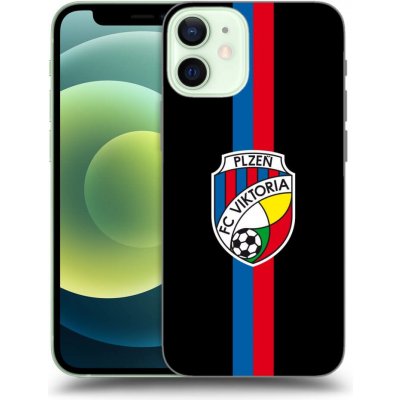 Picasee silikonové Apple iPhone 12 mini - FC Viktoria Plzeň H černé