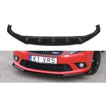 Maxton Design spoiler pod přední nárazník pro Škoda Fabia RS Mk2, černý lesklý plast ABS | Zboží Auto