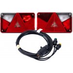 ASPÖCK Zadní světla MULTIPOINT V + kabelový svazek MANTES 4m 7PIN