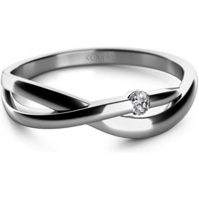 Couple Zásnubní prsten Odette v bílém zlatě s briliantem 6869667 0 99 – Zboží Dáma Couple Zásnubní prsten Odette v bílém zlatě s briliantem 6869667 0 99 – Zboží Dáma