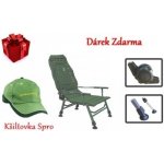 M Elektrostatyk Křeslo rybářské FK2 barva zelená – Zboží Mobilmania