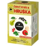 Leros Čajový dýchánek černý rybíz & hruška 20 x 2,5 g – Hledejceny.cz