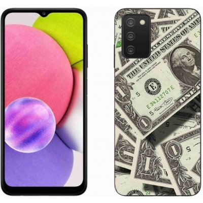 Pouzdro mmCase gelové Samsung Galaxy A03s - americké dolar – Zboží Mobilmania