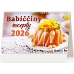Stolní Helma Babiččiny recepty 2026 – Zboží Dáma