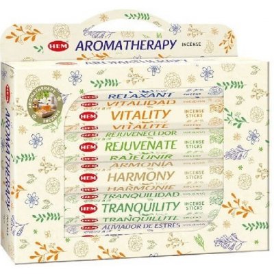 Hem Aromatherapy Vonné tyčinky Dárkové balení 6 x 20 ks – Zboží Mobilmania