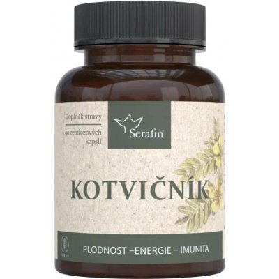 Serafin Kotvičník Tribulus terrestris přírodní kapsle 90 kapslí – Hledejceny.cz