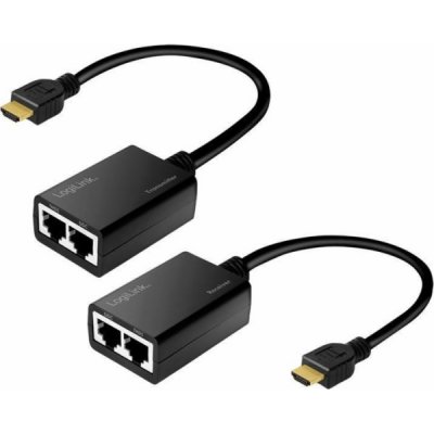 AV LogiLink LogiLink Extender HDMI adaptér až 30 m, 1080p / 60 Hz, 0,3 m – Hledejceny.cz