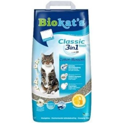 Biokat’s Natural Fresh 3in1 Cotton Blossom 5 kg – Zboží Mobilmania