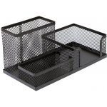 Concorde - stojánek kombinovaný drátěný, 3 přihrádky, černý – Zboží Dáma