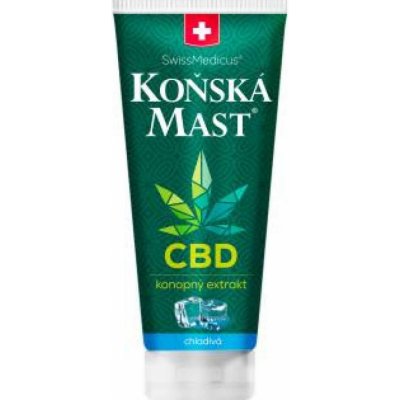 Swissmedicus Koňská mast s CBD chladivá 200 ml