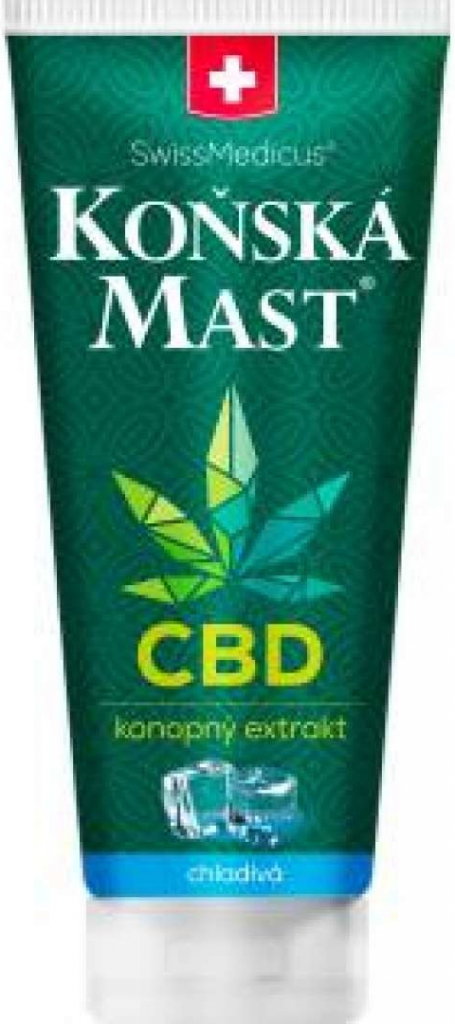 Swissmedicus Koňská mast s CBD chladivá 200 ml