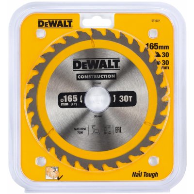 DeWALT DT1937 Pilový kotouč 165 x 30 mm 30 zubů – Hledejceny.cz