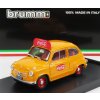 Sběratelský model Brumm Fiat 600 I Series Veicolo Publicitario Coca cola Olimpiadi Di Roma 1960 Žlutá 1:43