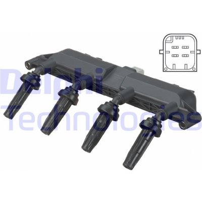 Zapalovací cívka DELPHI CE20011-12B1 – Hledejceny.cz