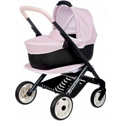 Smoby 3v1 Maxi-Cosi pastelově růžový – Zboží Mobilmania