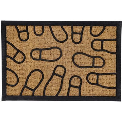 Trade Concept Kokos + guma stopy Hnědá 40x60 cm – Zboží Dáma