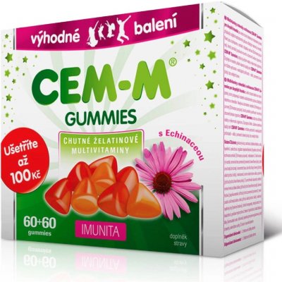 CEM-M gummies Imunita 120 tablet – Hledejceny.cz