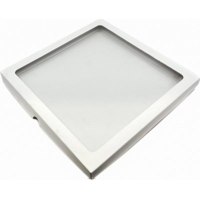 Krabička s průhledným okénkem bílá 28x28x2 cm – Zboží Mobilmania