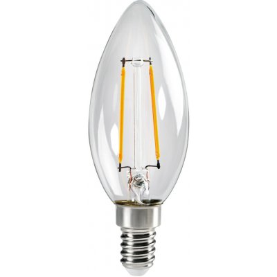 Kanlux žárovka LED 2,5W-25 E14 2700K svíčka čirá Filament – Hledejceny.cz