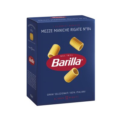 Barilla Mezze Maniche Rigate Nr. 84 0,5 kg – Sleviste.cz