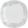 Talíř Banquet talíř mělký 25 cm CHARME dekor porcelánový