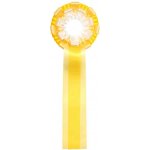 Kokarda třířadá s prošitím žlutá – Hledejceny.cz