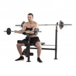 Tunturi WB60 Olympic Width Weight Bench – Zboží Mobilmania