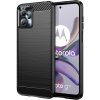 Pouzdro a kryt na mobilní telefon Motorola Pouzdro MG Carbon na Motorola Moto G53 / G13 černé