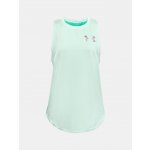 Under Armour tílko Armour HG Tank modrá – Zboží Dáma