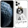 Pouzdro a kryt na mobilní telefon Apple PROTEMIO 27967 MY ART Ochranný kryt Apple iPhone 11 Pro QUEEN (139)