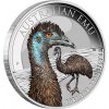 Perth Mint Stříbrná mince Australian Emu Color 1 Oz