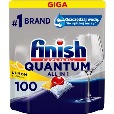 Finish Quantum Kapsle do myčky All in 1 Citron 100 ks – Zboží Mobilmania