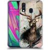 Pouzdro a kryt na mobilní telefon Samsung Pouzdro Head Case Samsung Galaxy A40 POLYSKETCH JELEN