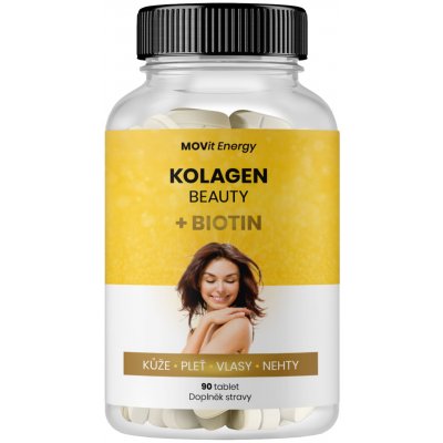 MOVit Kolagen Beauty + Biotin 90 tablet – Hledejceny.cz