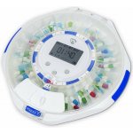 Nedis SmartLife WiFi chytrý dávkovač léků 28 přihrádek 9 upozornění za den LCD displej – Zboží Dáma