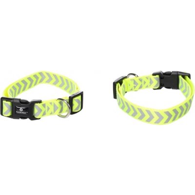 FLAMINGO obojek Fergu Fluo nylonový reflexní – Zbozi.Blesk.cz