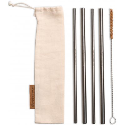 GoodStraw kovová brčka 4 ks – Zboží Dáma