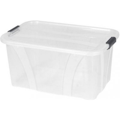 DURAplast Plastový úložný průhledný Master box 32l – Zboží Dáma