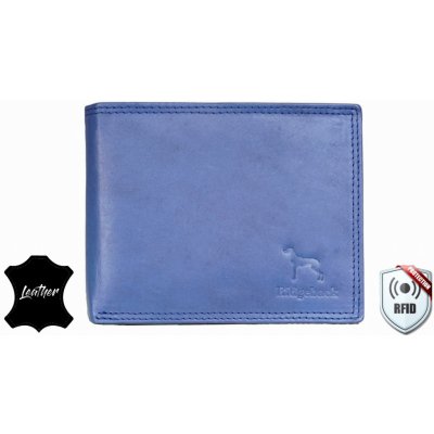 Ridgeback kožená peněženka JBNC 47 MN MODRÁ s ochranou RFID