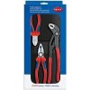 Kleště kombinované KNIPEX set kleští boční štípací 160mm, kombinačky 180mm, SIKO COBRA 250mm, 002009V01