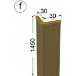 Ochranný roh 3030 fDB /145 - fólie dub – Sleviste.cz
