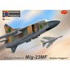 Sběratelský model Kovozávody Prostějov MiG-23MF Arabian Floggers 1:72