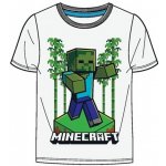 Fashion UK Chlapecké / s krátkým rukávem Minecraft Zombie bílé 100% bavlna – Zboží Dáma