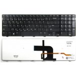 česká klávesnice pro notebook Dell Inspiron 17 3721 3737 17R 5721 5737 černá CZ - podsvit – Zboží Živě