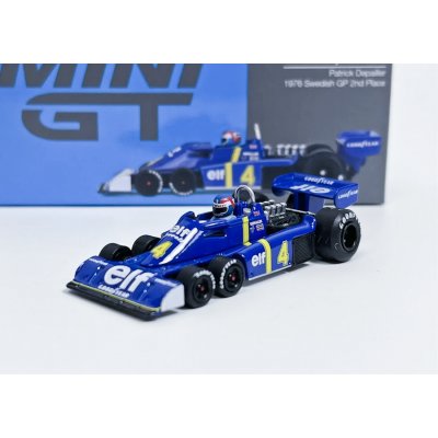 MINI GT Tyrrell P34 No.4 Patrick Depailler 1976 Swedish GP 2nd Place 1:64 – Zboží Mobilmania