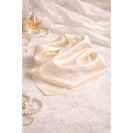 Hedvábný šál champagne – Sleviste.cz