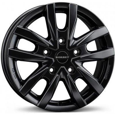 Borbet Cw6 6.5x17 6x120 ET50 black matt – Zboží Mobilmania