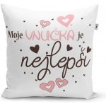 Sablio Polštář Moje vnučka je nejlepší 40x40 – Zboží Dáma